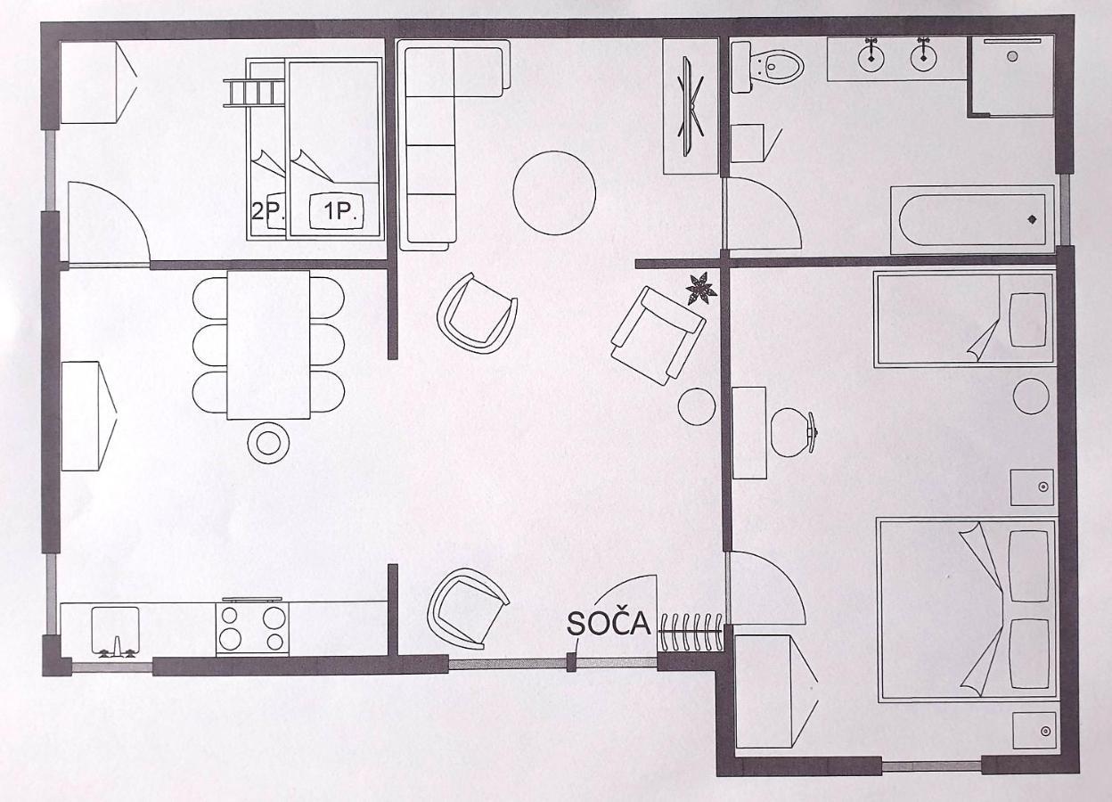 Apartamento Hisa Lojz Zaga Exterior foto